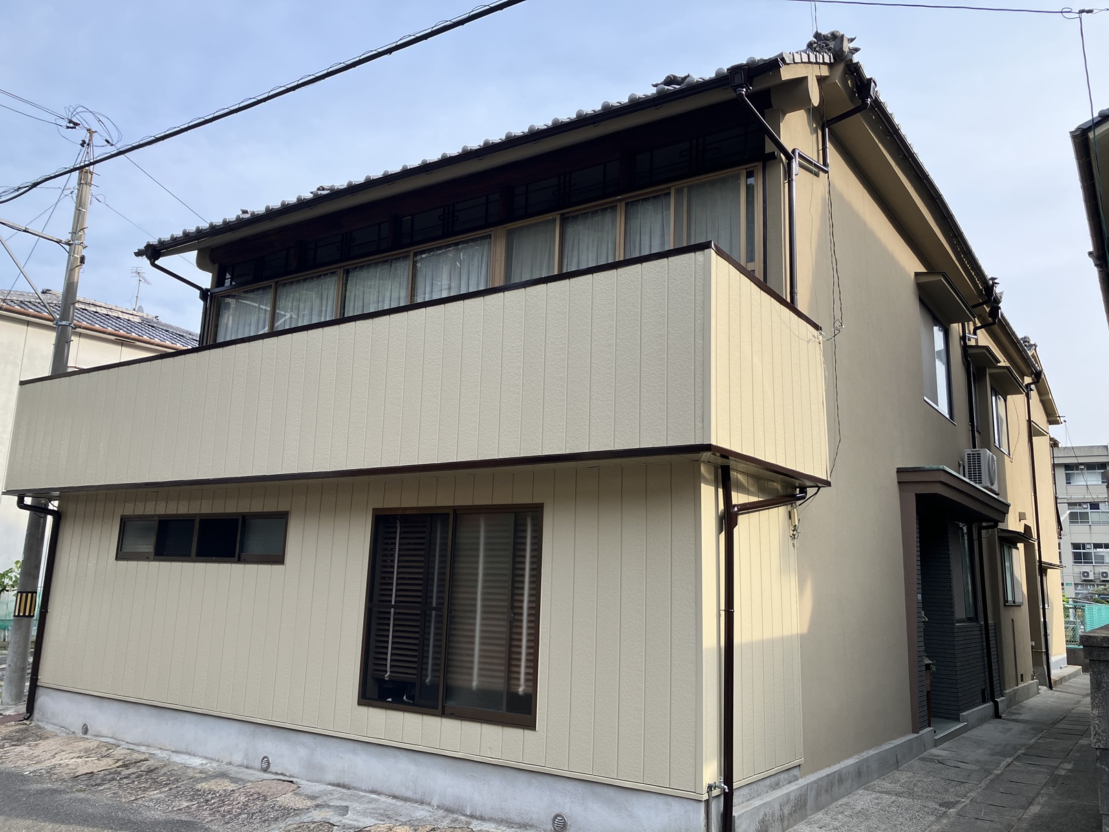 呉市広Y様邸（外壁塗装（艶消し仕上げ）） | 平井塗装【広島県呉市の