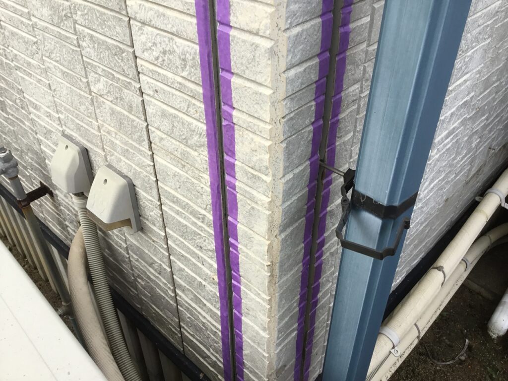 シーリング撤去後