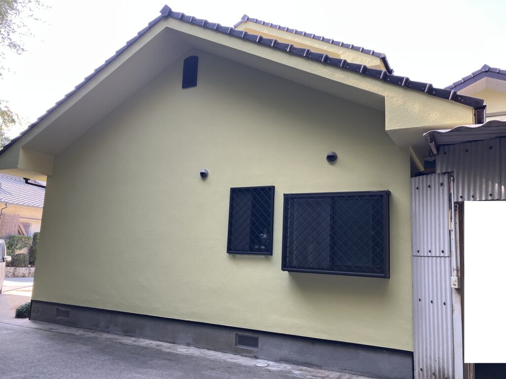 塗り替え後 艶消し